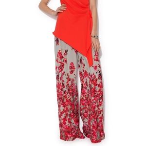 NISSA wide leg floral pant